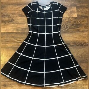 My Michelle Girls black/white dress, size medium